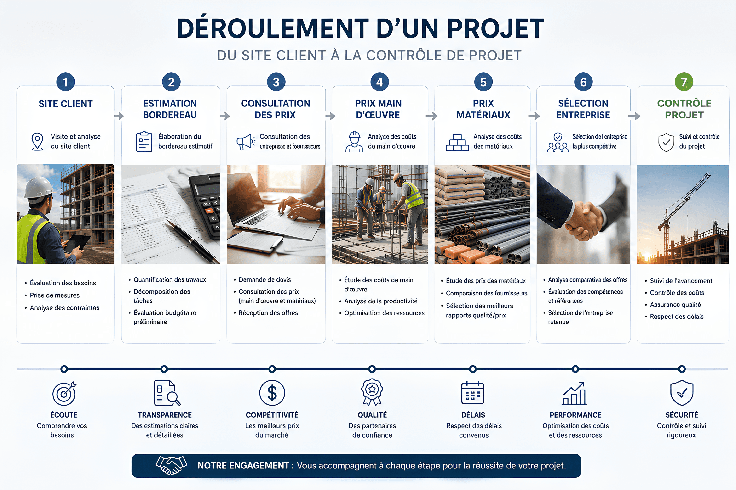 Workflow traditionnel BTP